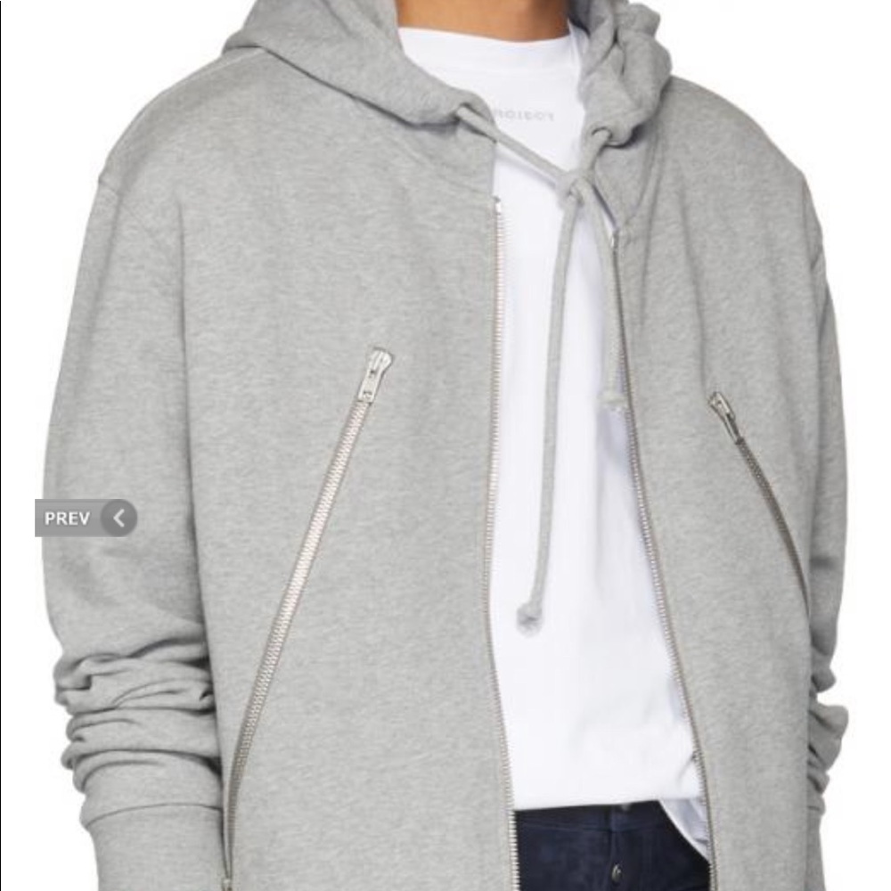 Maison Margiela Mens Five-Zip Hoodie - BRAND NEW - Picture 3 of 16